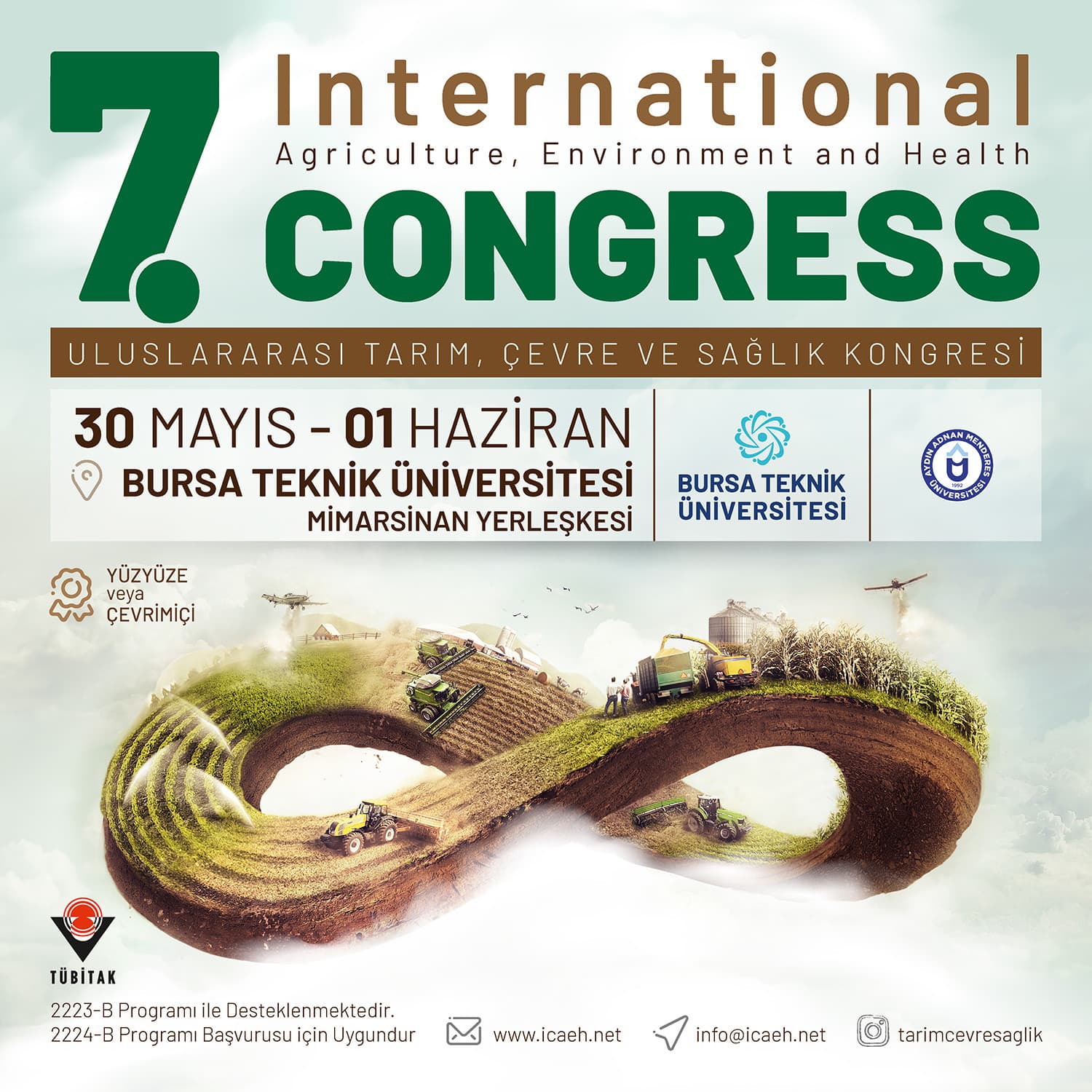 7th International Agriculture, Environment and Health Congress