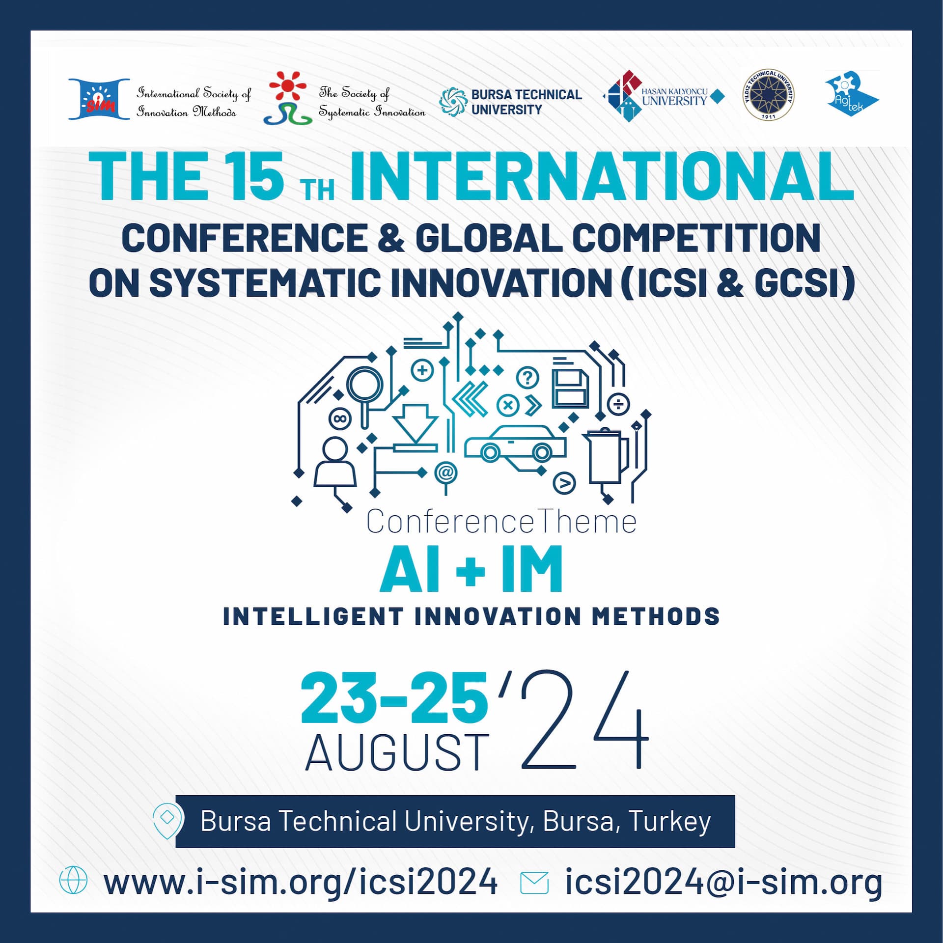 The 15th International Conference&Global Competition On Systematic Innovation