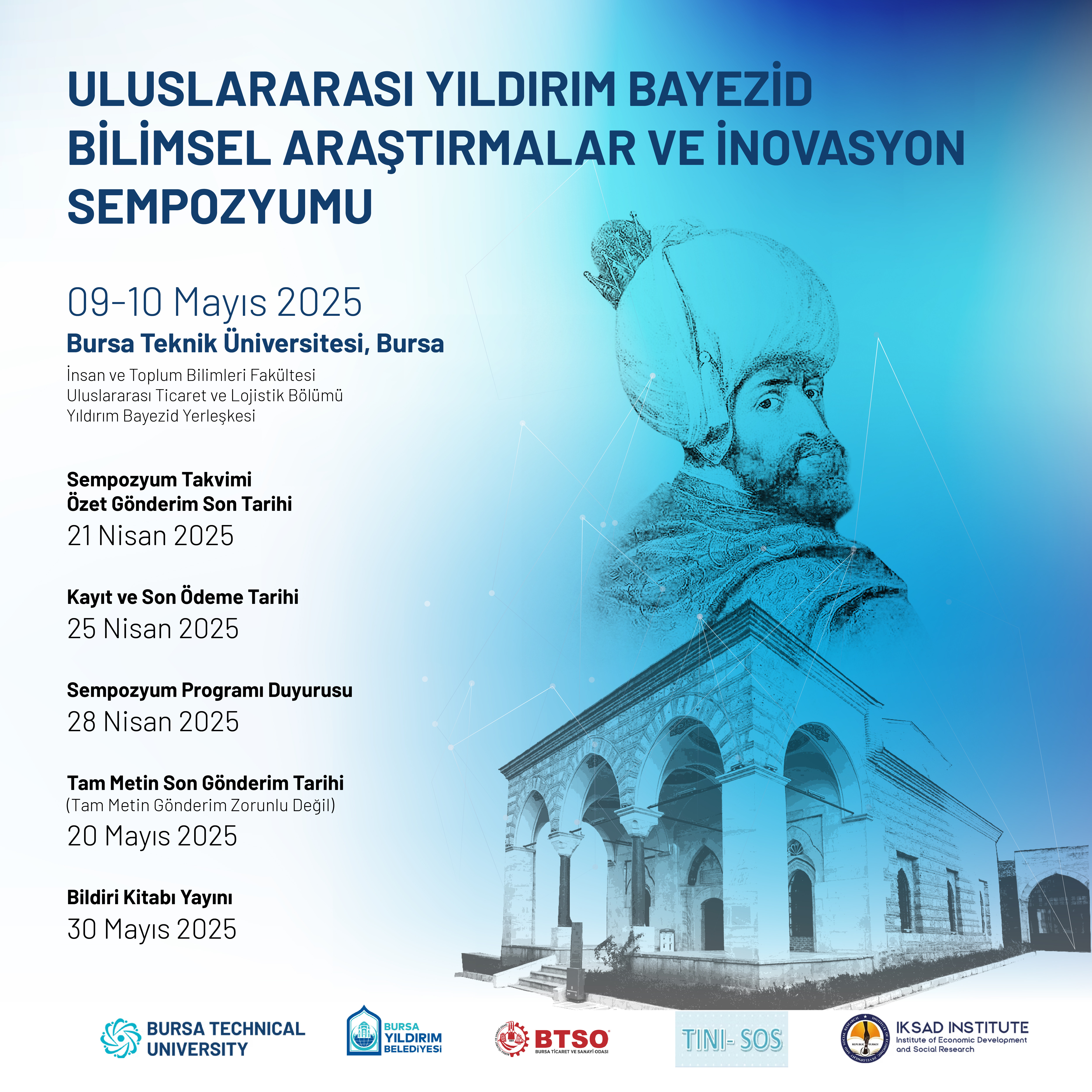 1. ULUSLARARASI YILDIRIM BAYEZİD BİLİMSEL ARAŞTIRMALAR VE İNOVASYON SEMPOZYUMU