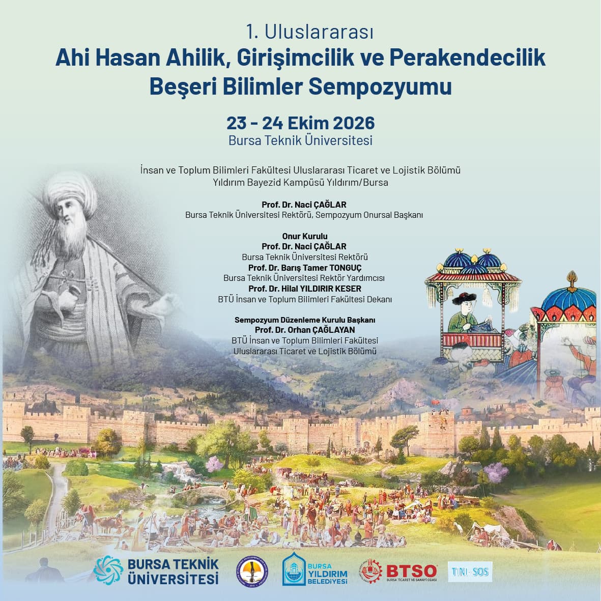 1. Uluslararası Ahi Hasan Ahilik, Girişimcilik ve Perakendecilik Beşeri Bilimler Sempozyumu